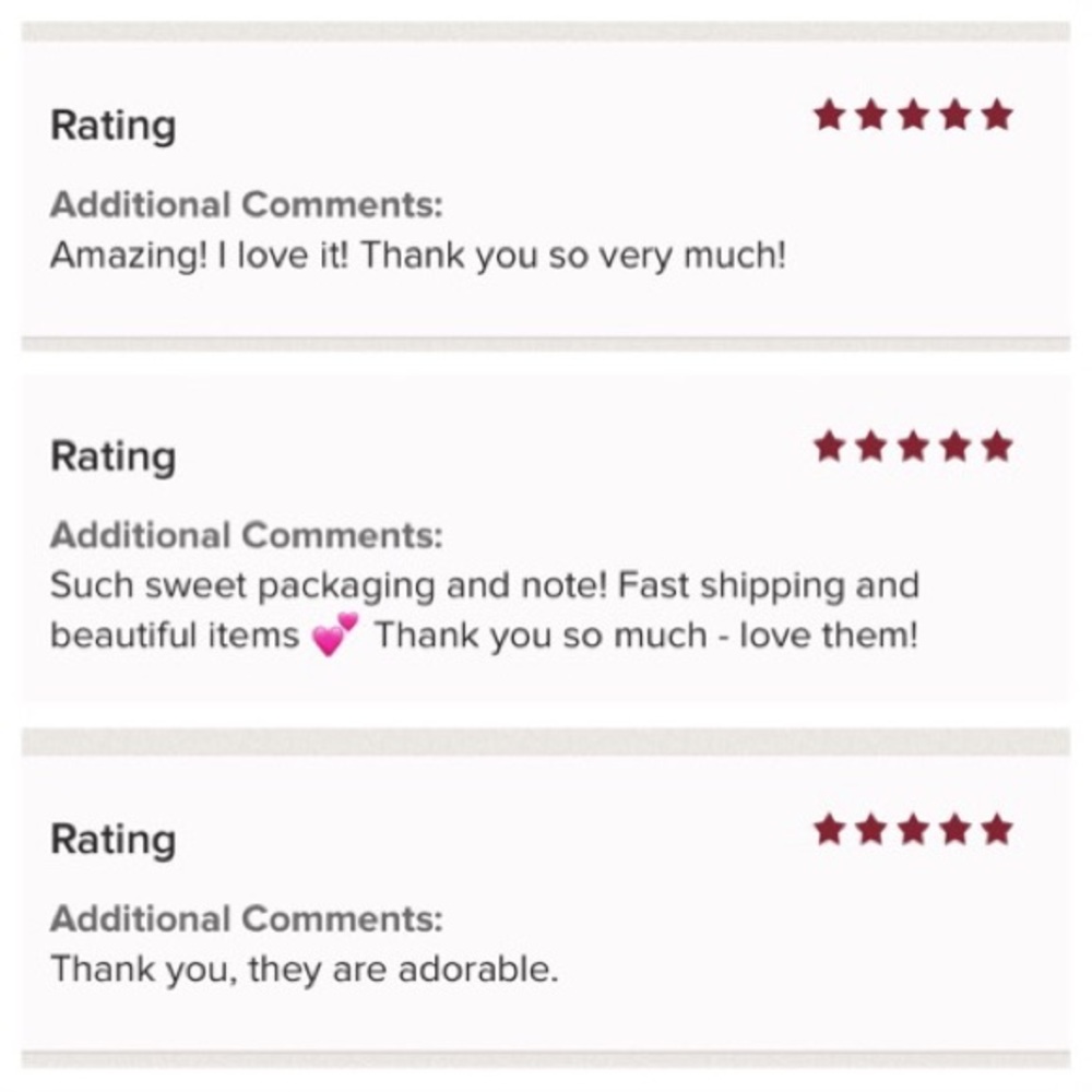 5 ⭐️ Ratings!